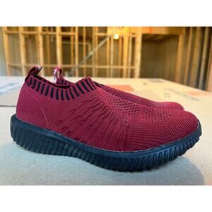 Tiosebon How To Go Further Women's red athletic shoes 7 (37)